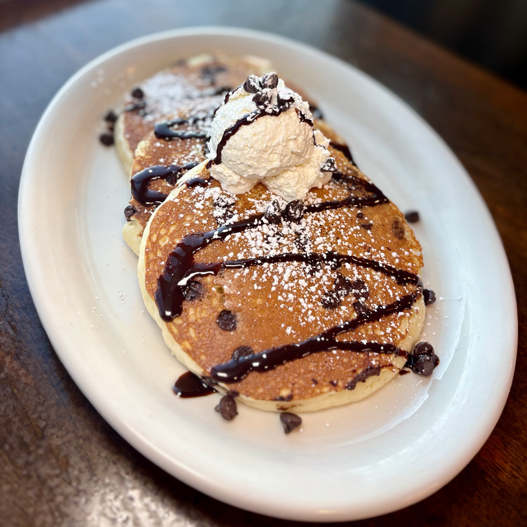 Delicious Chocolate Chip Pancakes