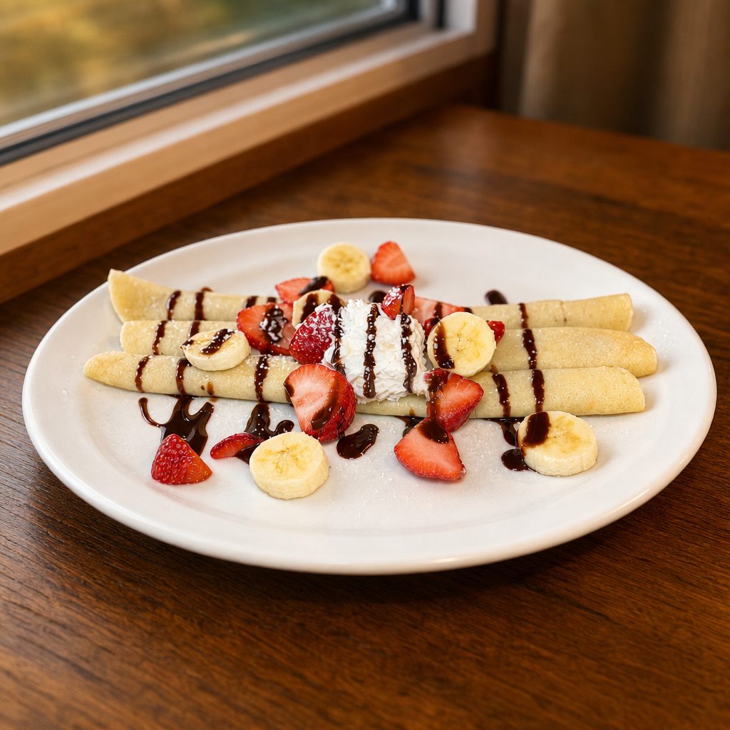 Nutella Crêpes.