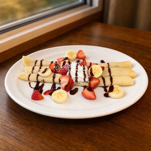 Nutella Crêpes.