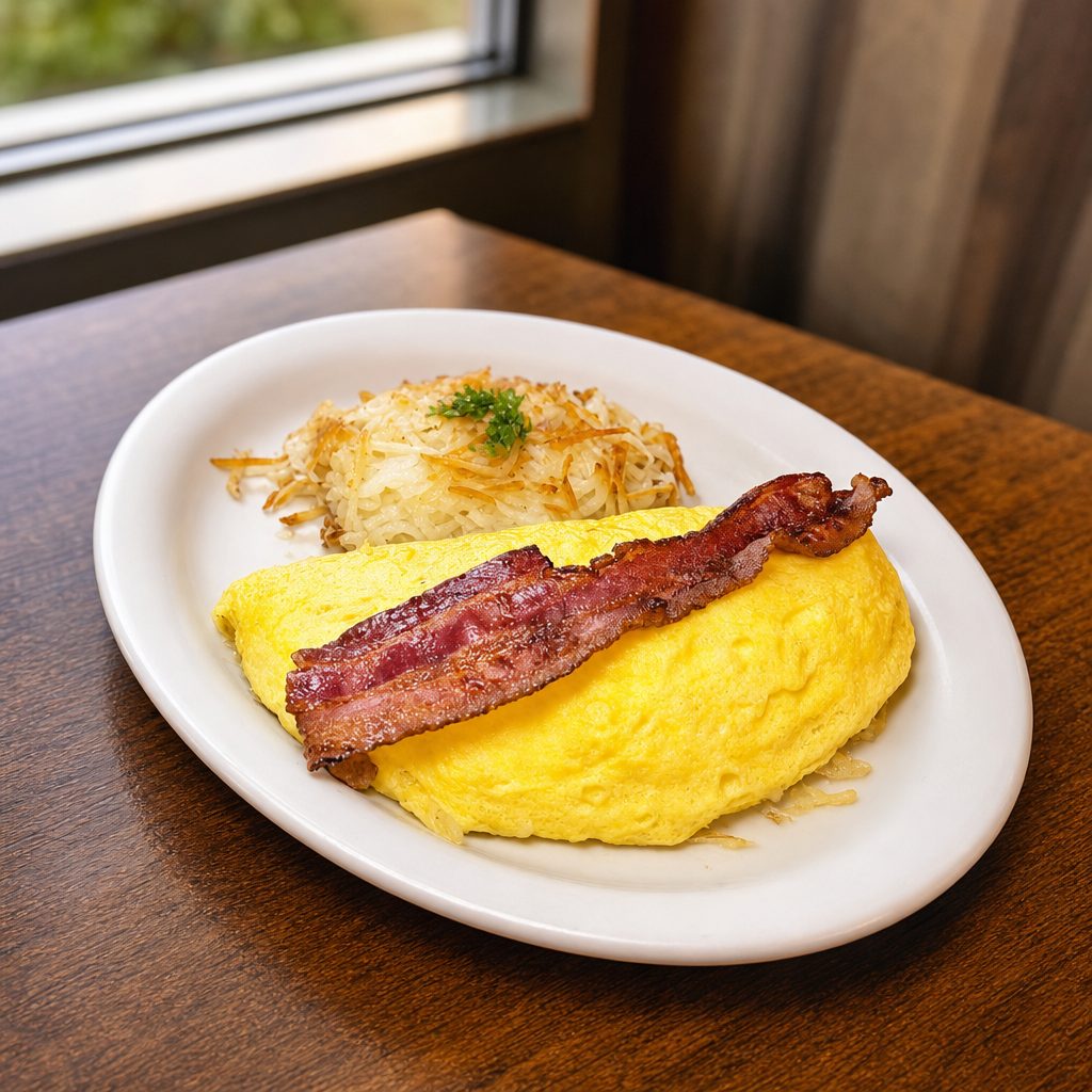 Meat Lovers' Omelet.