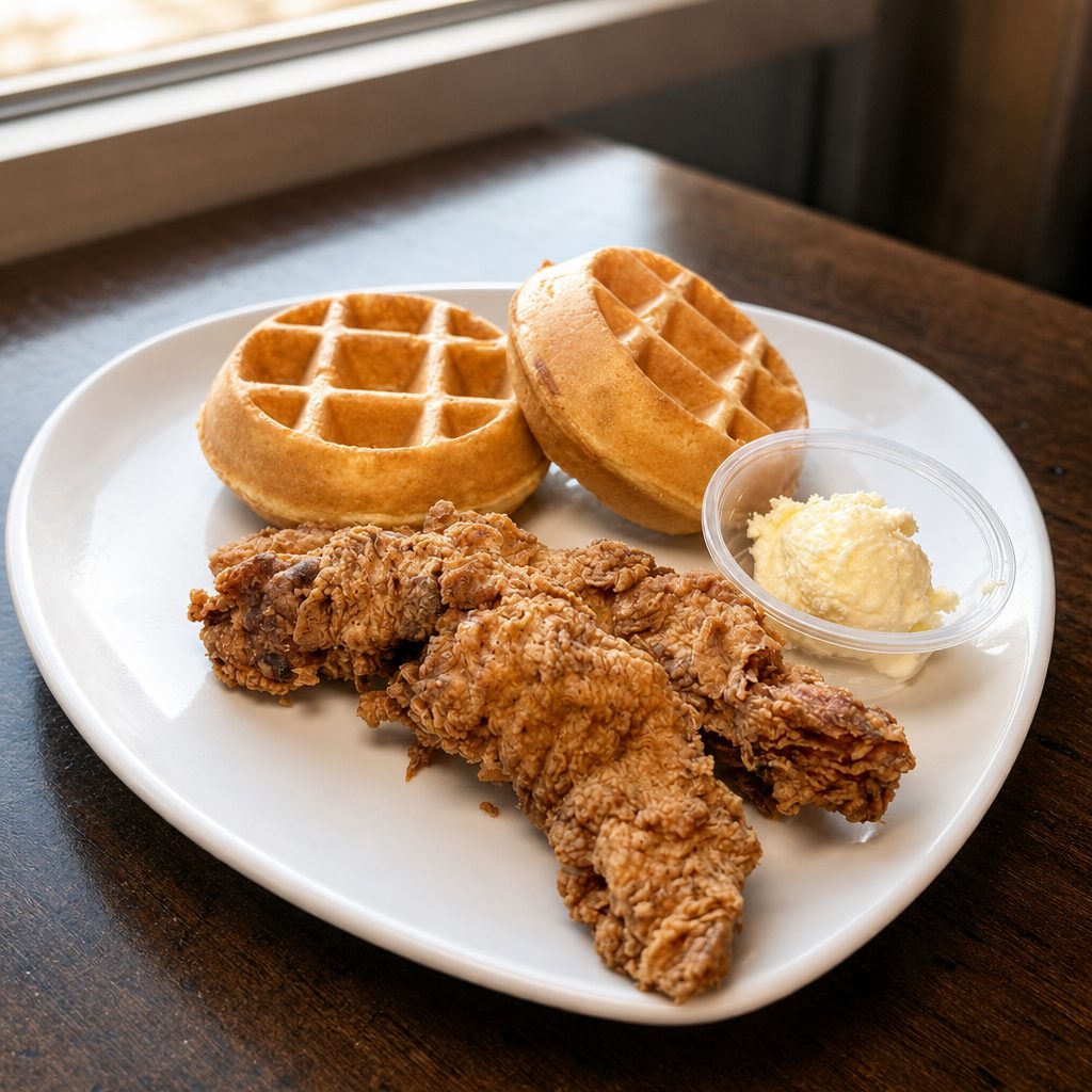 Jr Chicken & Waffle.