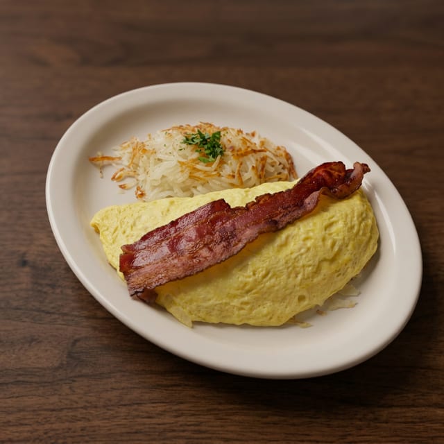 Meat Lovers' Omelet.