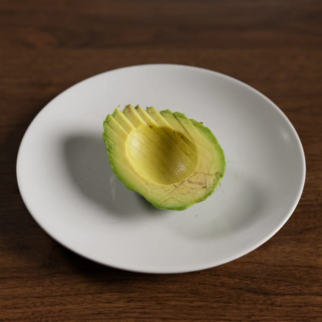 Fresh Avocado Slices.