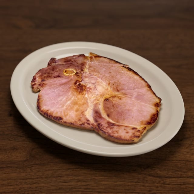 Bone-In Ham Steak.