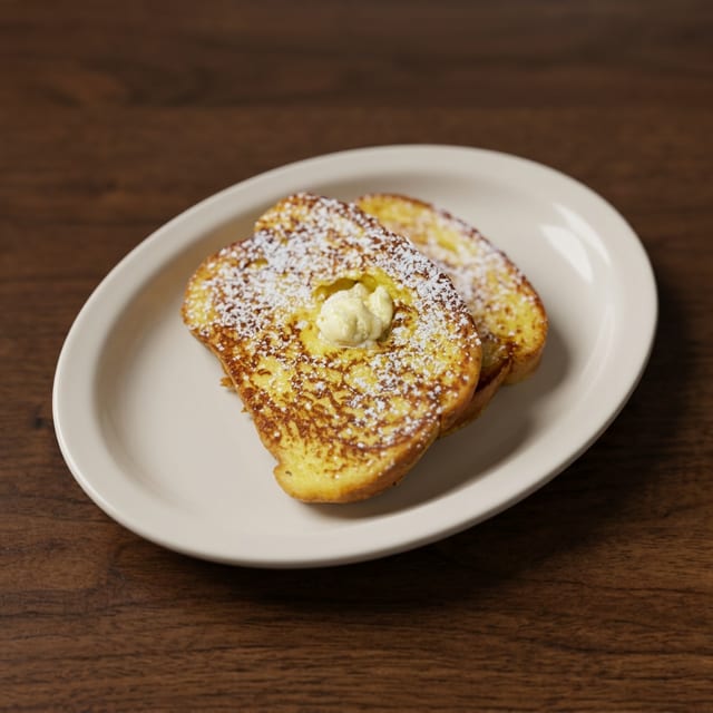 Straight Up French Toast.