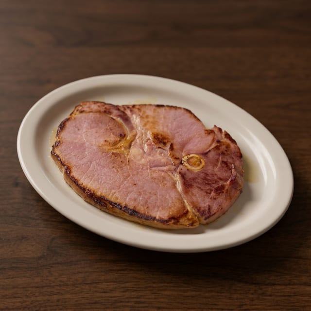 Bone-In Ham Steak.