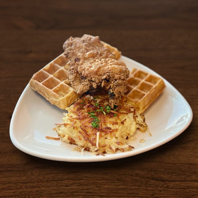 Chicken and Waffles.