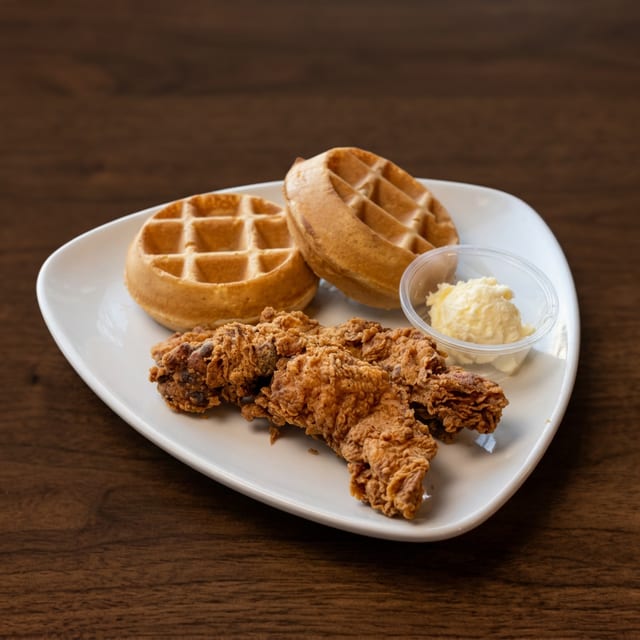 Jr Chicken & Waffle.