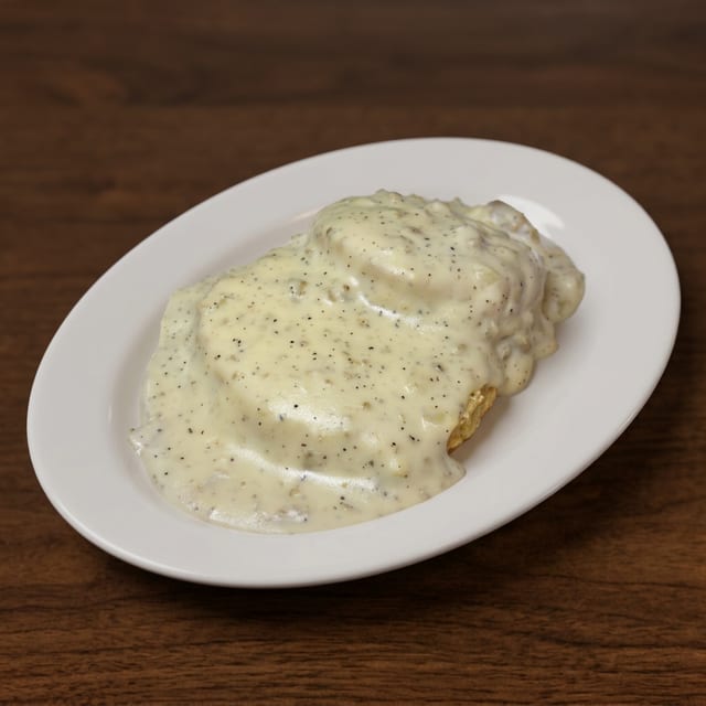 Biscuit And Gravy.
