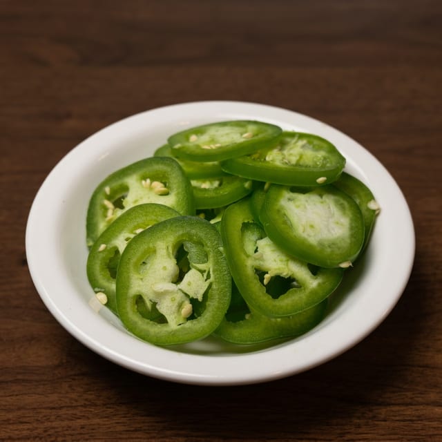 Grilled Jalapeños.